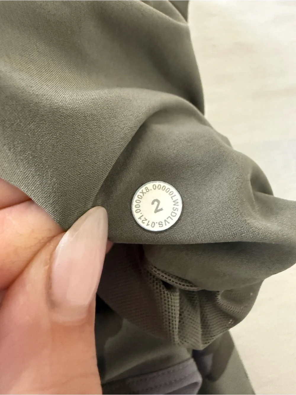 LULULEMON • Keep Moving Pant 7/8 High-Rise Heritage 365 Camo Dusky Lavender Mult